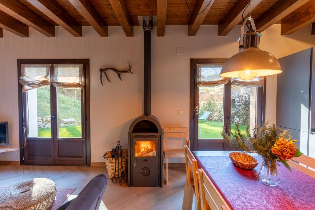 Posezení v ubytování Arpetxea casa rural