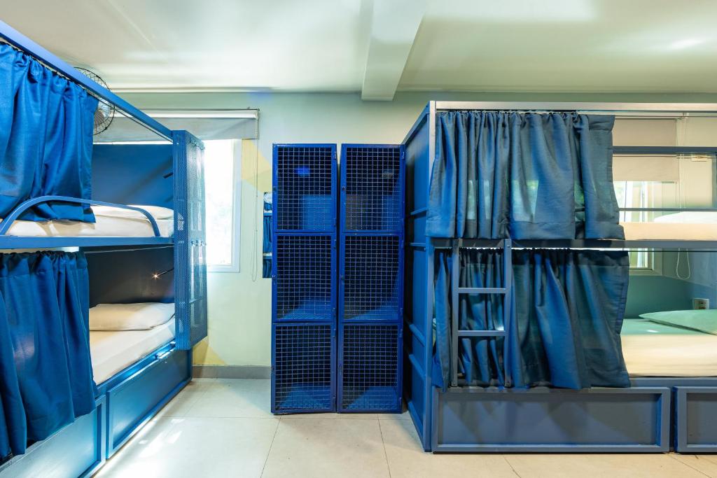 Postel nebo postele na pokoji v ubytování El Misti Hostel Ipanema