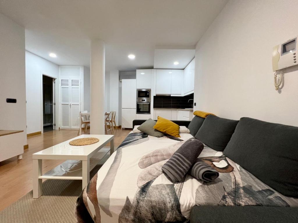 TV a/nebo společenská místnost v ubytování Sea lover Home