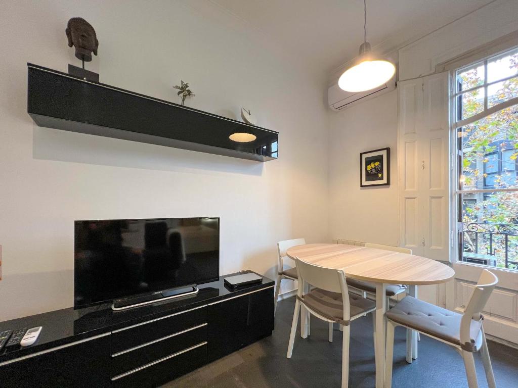 TV a/nebo společenská místnost v ubytování Stay Unique Apartments Cent