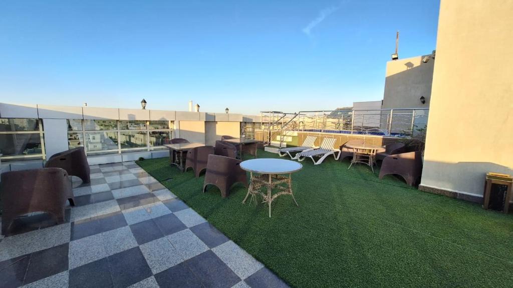 Balkón nebo terasa v ubytování فندق ستي فيو- City View Hotel