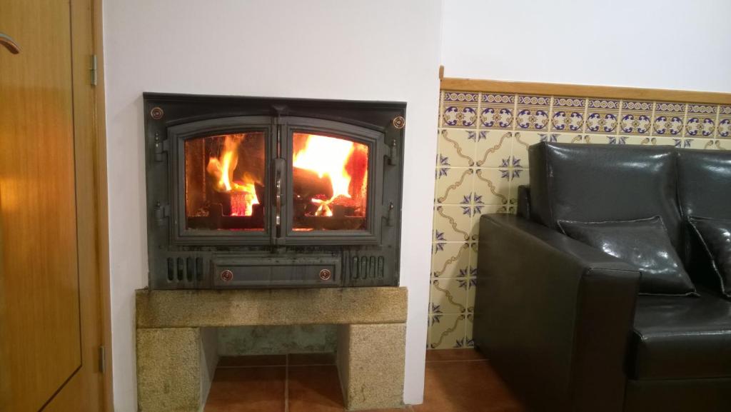 Posezení v ubytování Casa das Neves