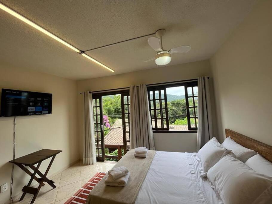 Ένα ή περισσότερα κρεβάτια σε δωμάτιο στο Beautiful view room