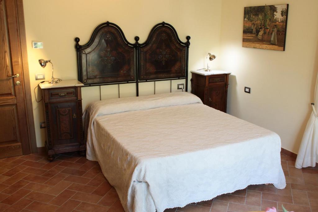 Posteľ alebo postele v izbe v ubytovaní Agriturismo Terrarossa