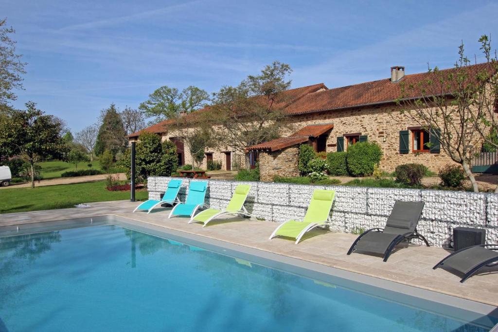 Πισίνα στο ή κοντά στο Les quatre vents