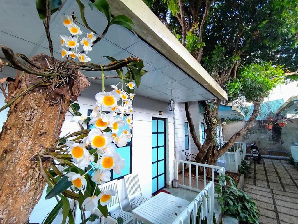 Balkón nebo terasa v ubytování Homestay Vườn nhãn