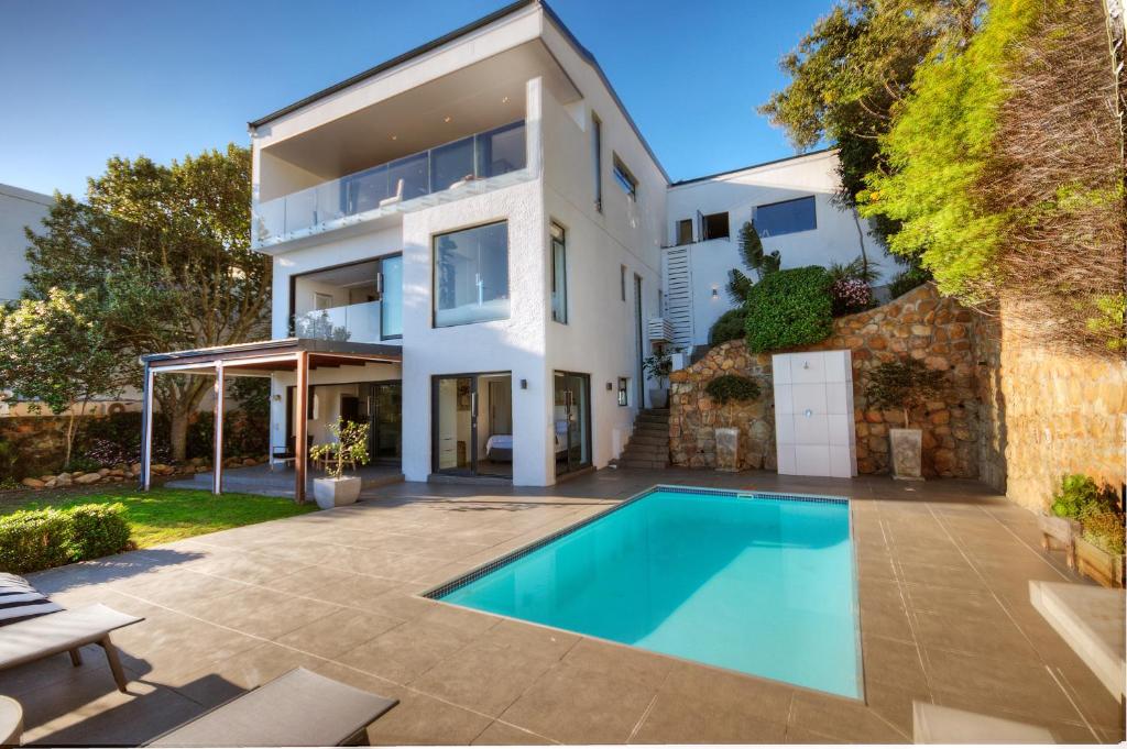an image of a house with a swimming pool at The SunCatcher in Cape Town
