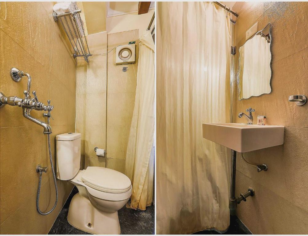 Koupelna v ubytování Hotel O Kams Coco De Parra