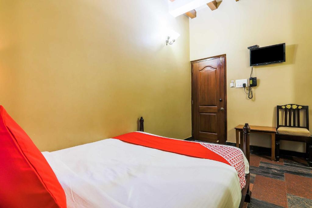 TV a/nebo společenská místnost v ubytování Hotel O Kams Coco De Parra