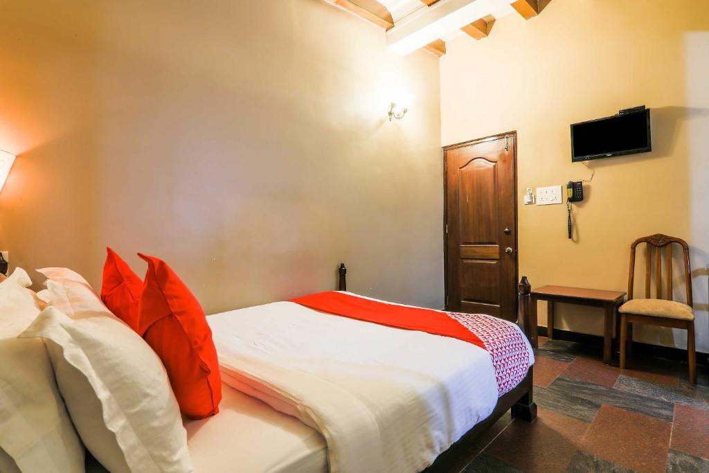 TV a/nebo společenská místnost v ubytování Hotel O Kams Coco De Parra