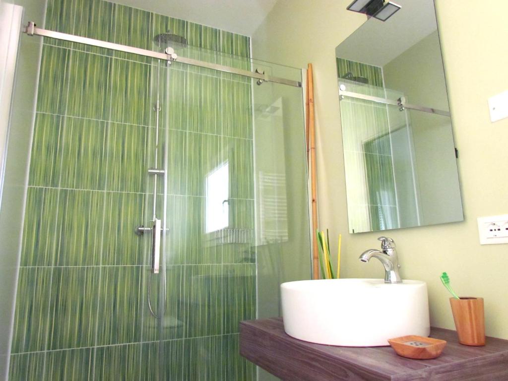 Koupelna v ubytování B&B Caorle For You