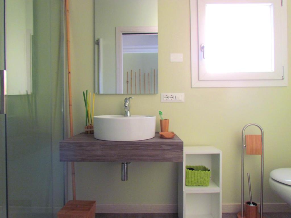 Koupelna v ubytování B&B Caorle For You