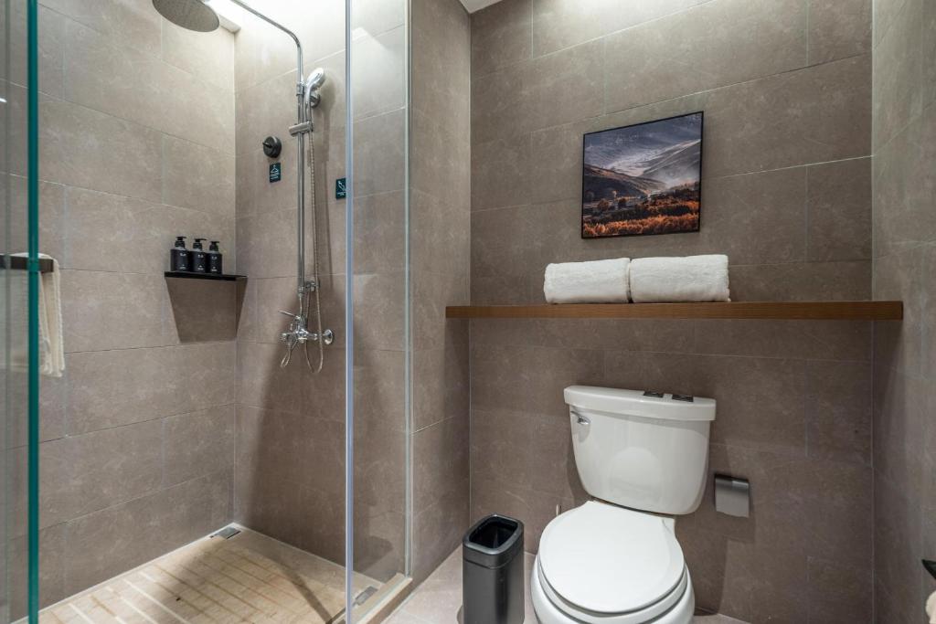 Koupelna v ubytování Atour Hotel Shanghai Hongqiao Xinzhuang Business District