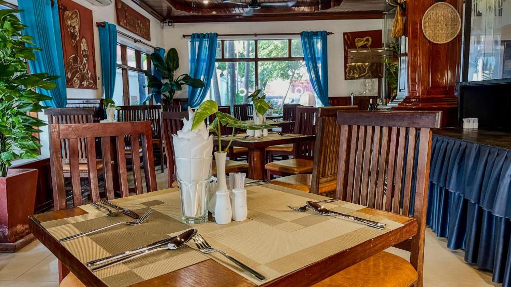 Restaurace v ubytování Harmony Indochine d'Angkor