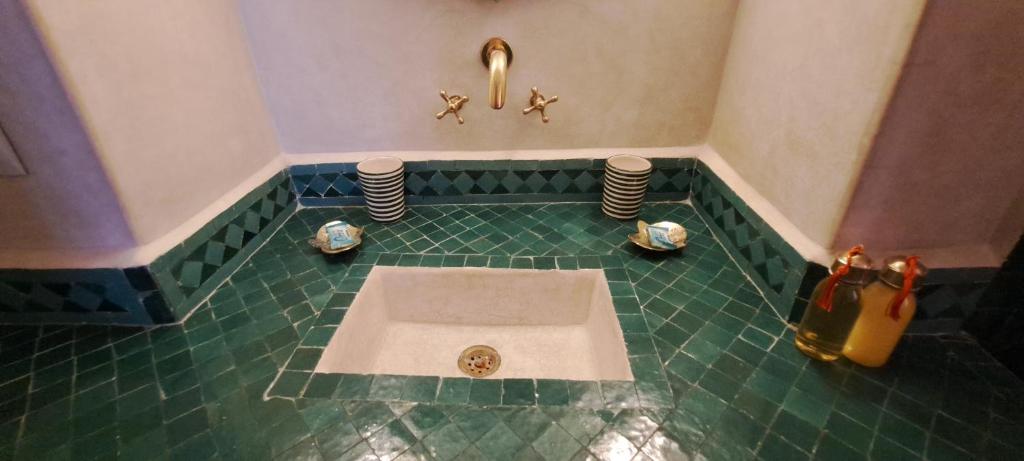 Koupelna v ubytování Riad Parfum d'Orient