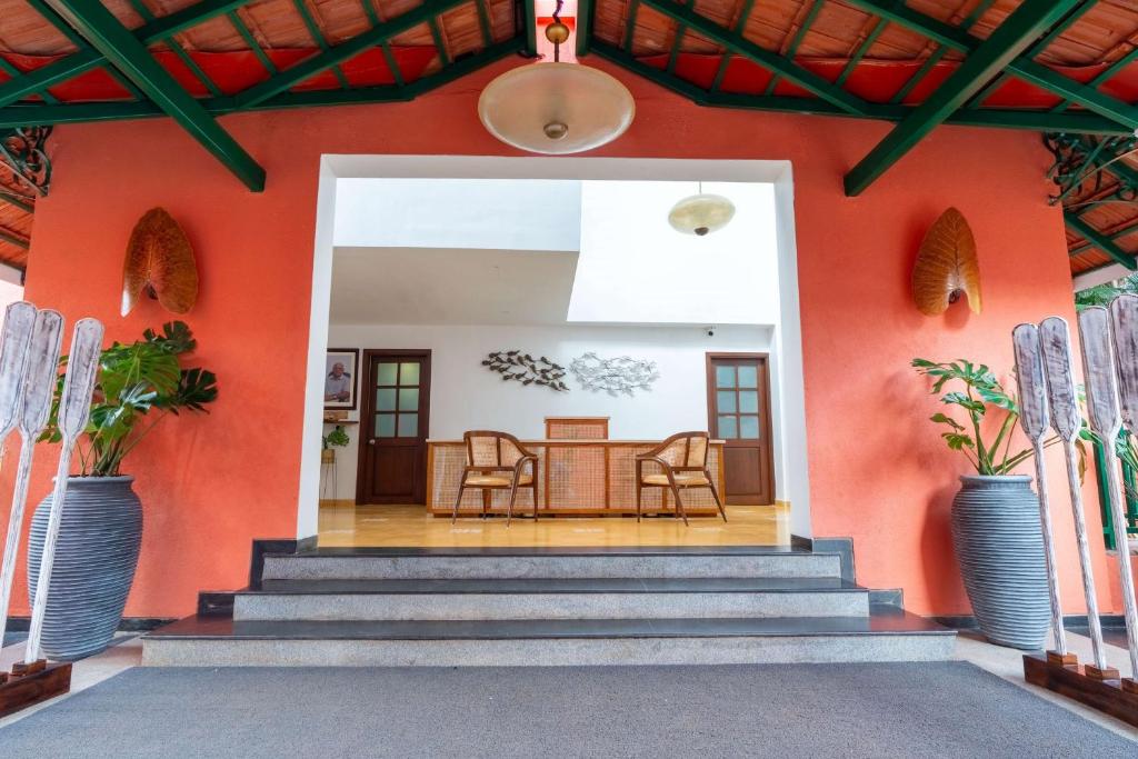 Posezení v ubytování Mandrem Beach Resort, a member of Radisson Individuals Retreat