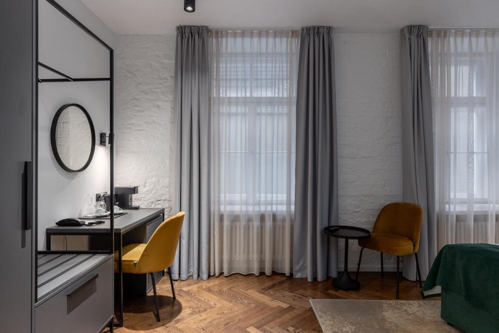 Posezení v ubytování Konventa Sēta Hotel Keystone Collection