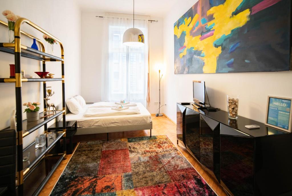 Stylish studio apartment in the heart of Budapest 1132 Budapest, 25 Visegrádi utca 1st floor, door nr.: 10. kép - 1