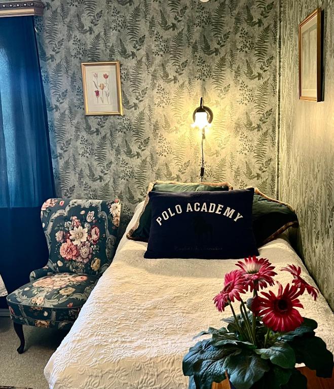 Postel nebo postele na pokoji v ubytování Villa Billerud