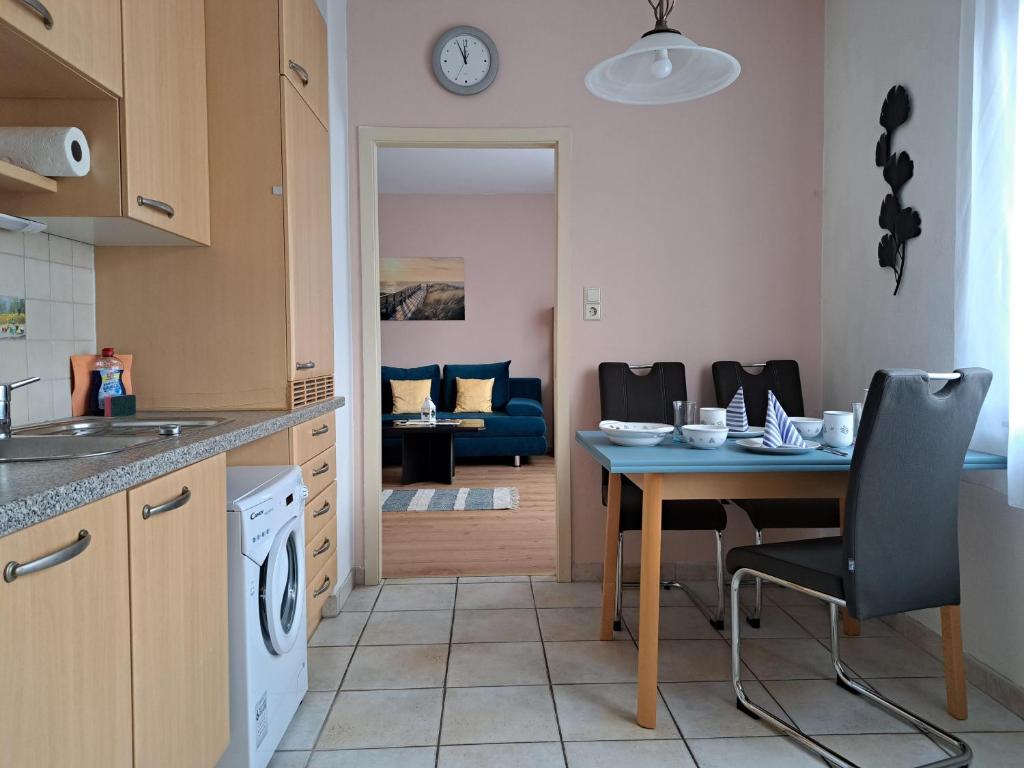 Kuchyňa alebo kuchynka v ubytovaní Appartement Eigelsreiter Lindwurm