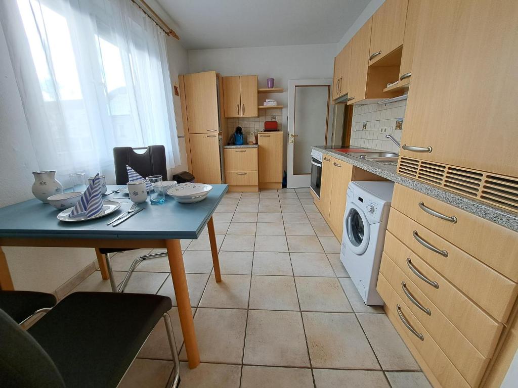 Kuchyňa alebo kuchynka v ubytovaní Appartement Eigelsreiter Lindwurm