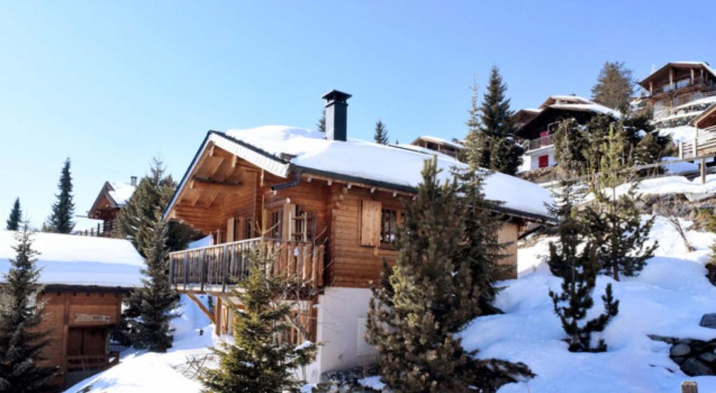Verbier: Chalet avec vue magnifique trong mùa đông