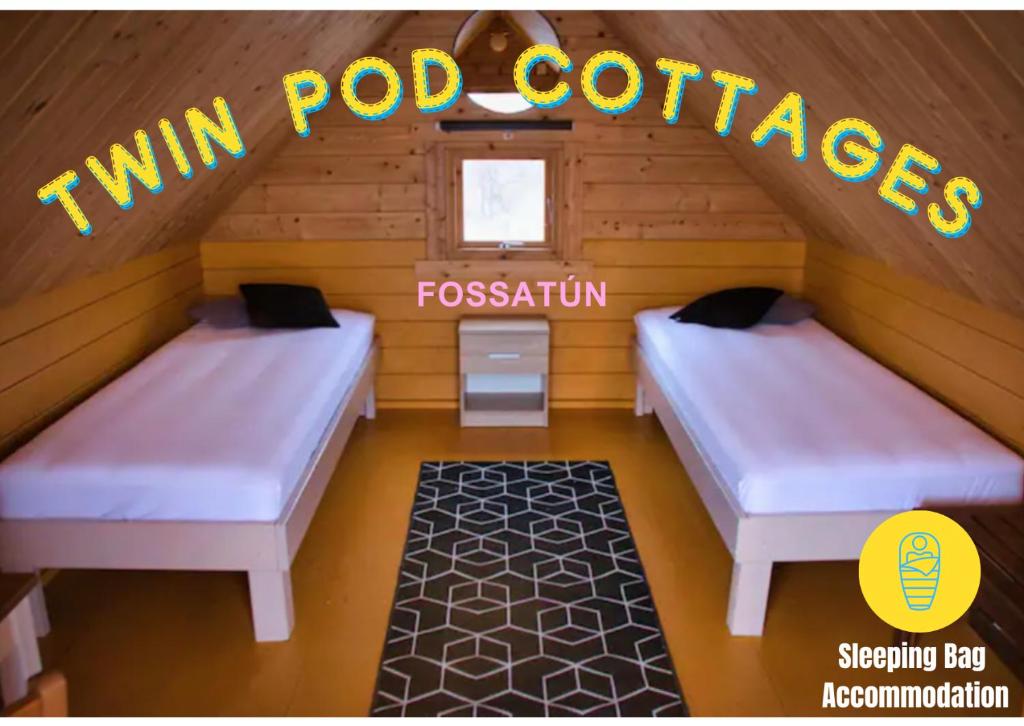 Fotografie z fotogalerie ubytování Fossatun Camping Pods & Cottages - Sleeping Bag Accommodation v destinaci Fossatún