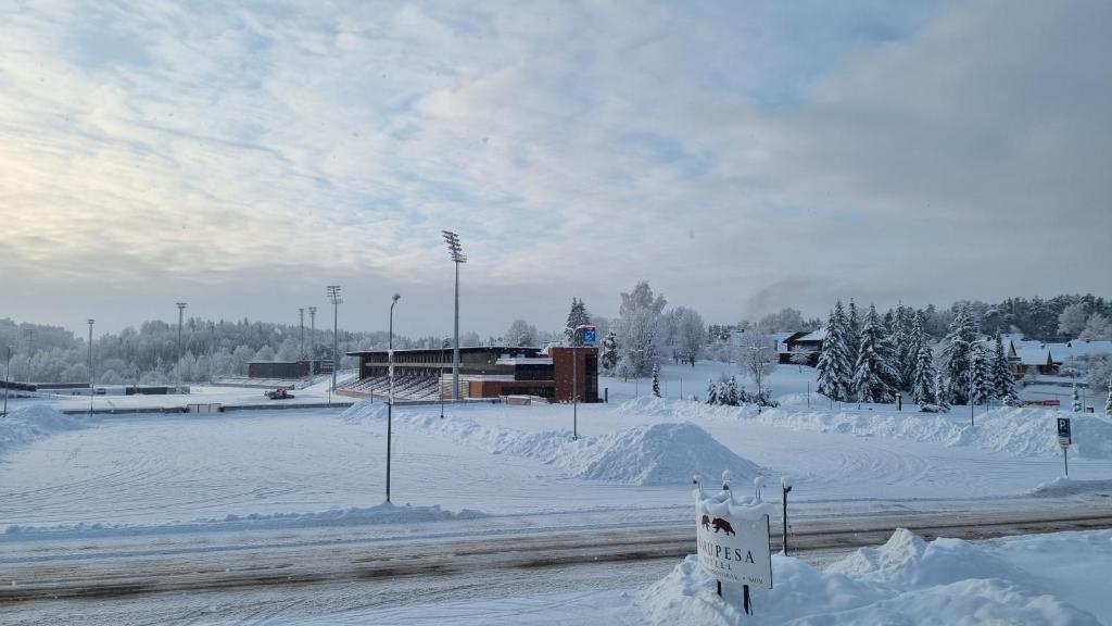 Hotel Karupesa v zimě