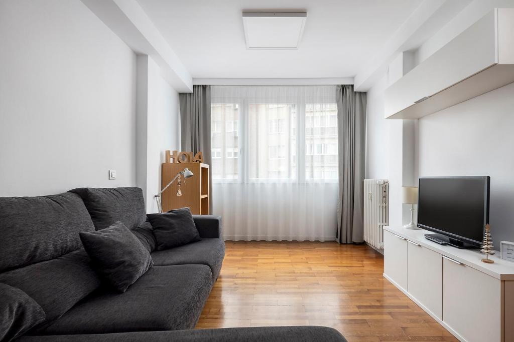 Televízia a/alebo spoločenská miestnosť v ubytovaní La Mejor Zona de Barcelona