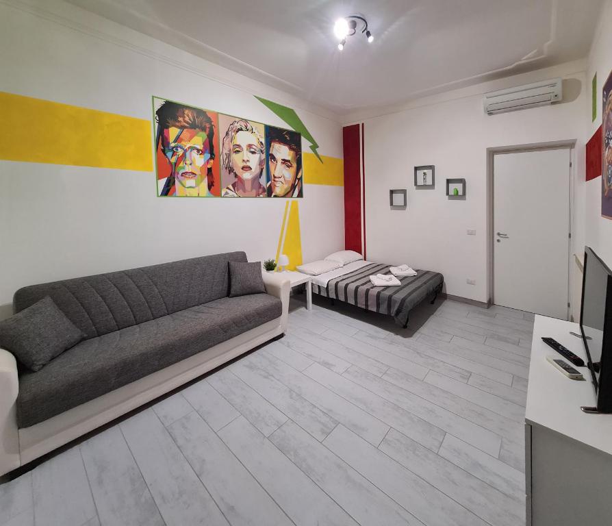 Телевізор і / або розважальний центр в APT Re di Roma