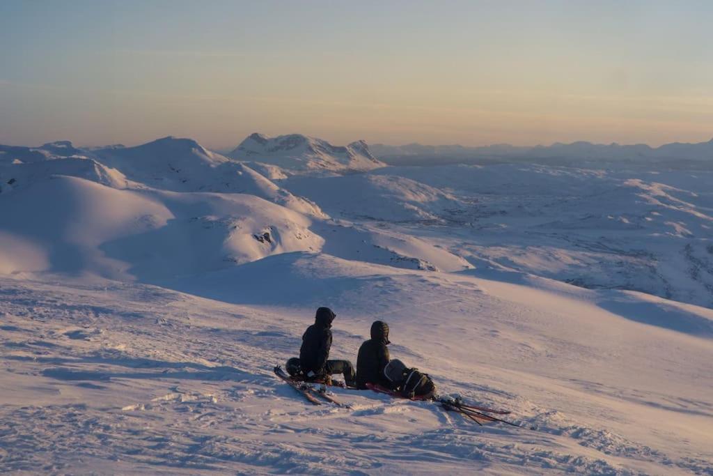 Fjäll-lägenhet med fantastisk utsikt зимой