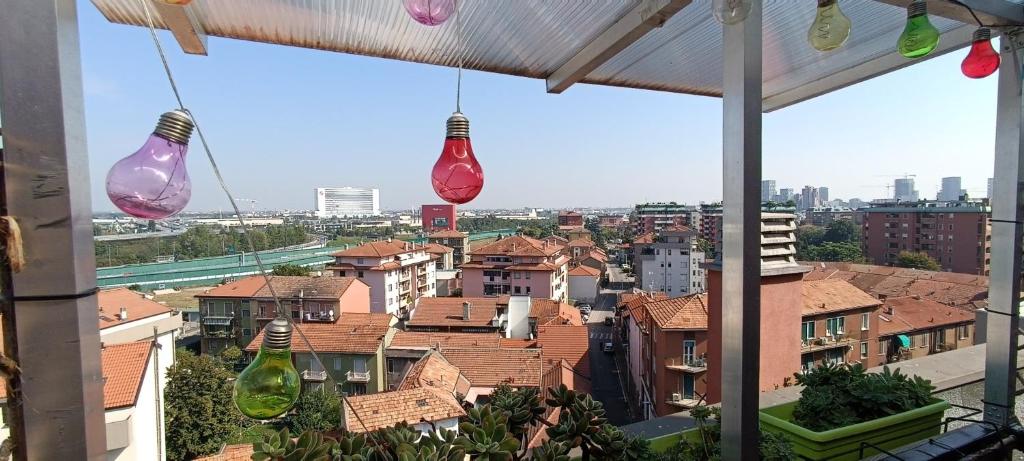 Nespecifikovaný výhled na destinaci Pero nebo výhled na město při pohledu z apartmánu