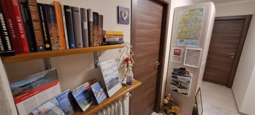 Knihovna v bed and breakfast