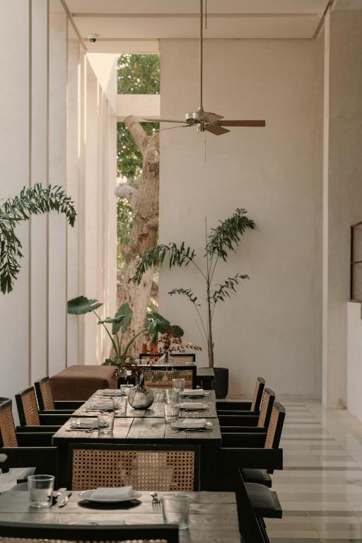 Restaurace v ubytování Hotel Sureño Yucatan