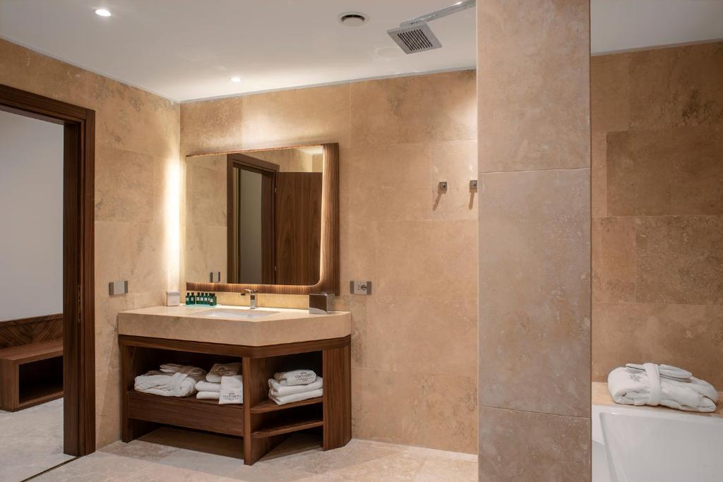 Hotel Via Venetoにあるバスルーム