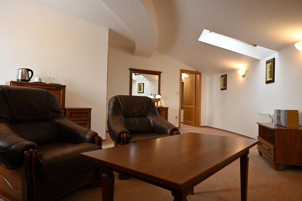 Posezení v ubytování Hotel Eufória
