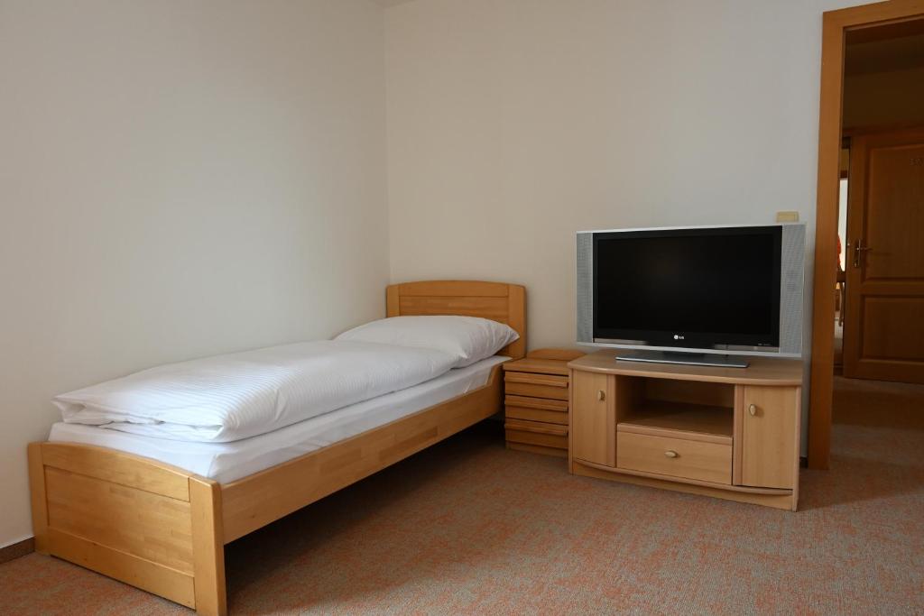 TV a/nebo společenská místnost v ubytování Hotel Eufória