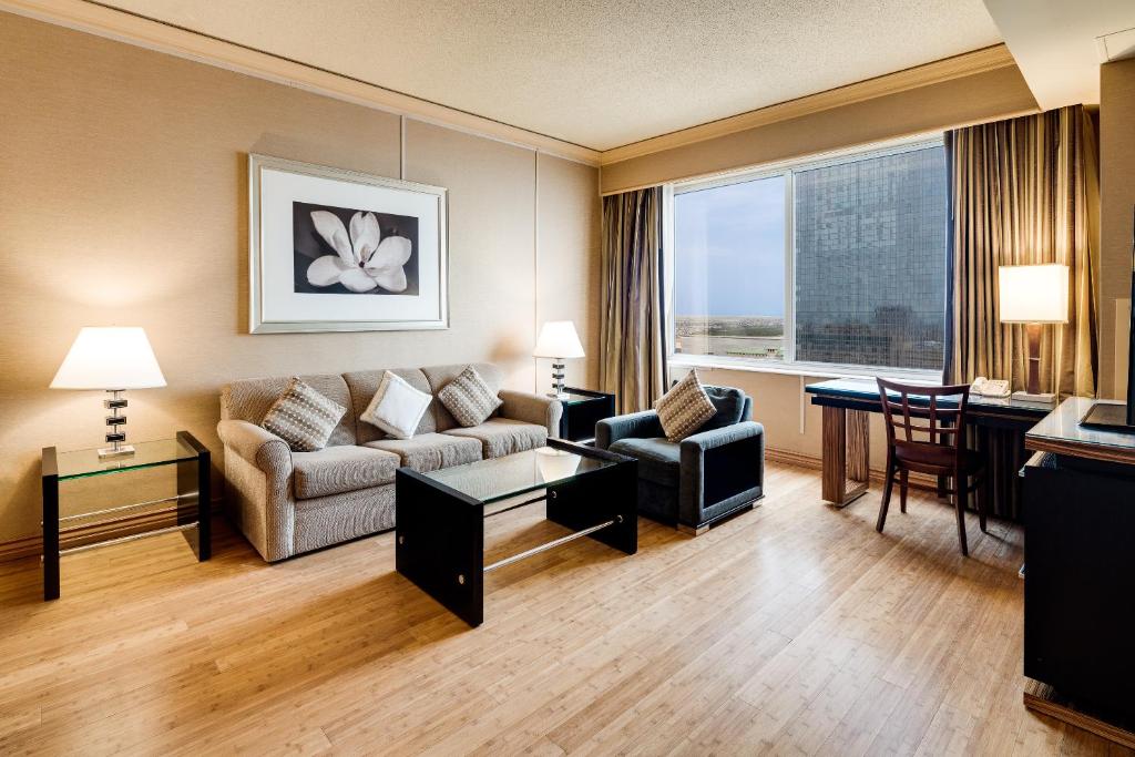 Showboat Hotel Atlantic City - Oceaan Uitzicht Hoge Vloer Een Slaapkamer King Suite