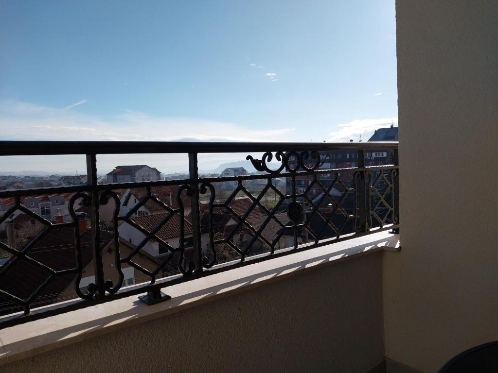 Balkón nebo terasa v ubytování Lider Lux Apartman