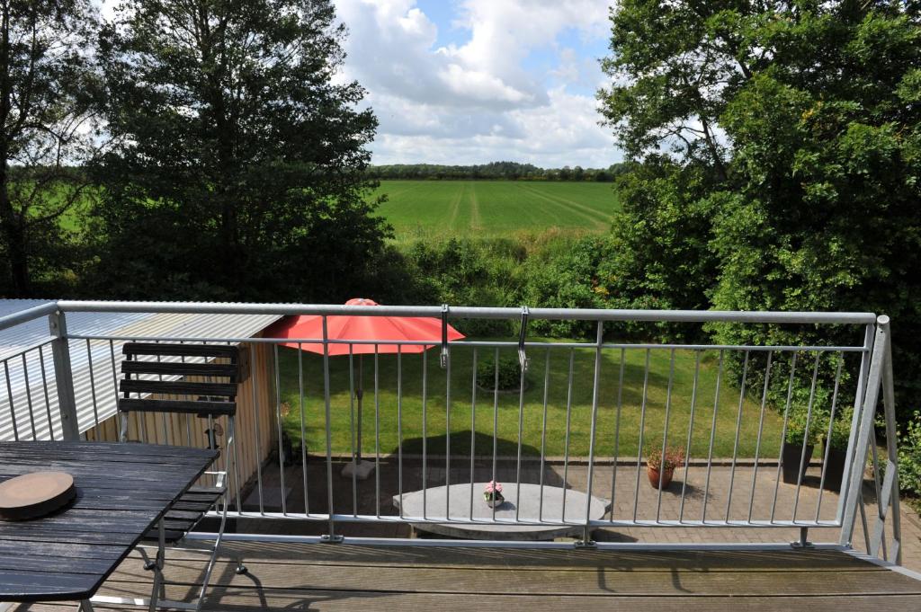 Balkón nebo terasa v ubytování Herning Bed & Breakfast