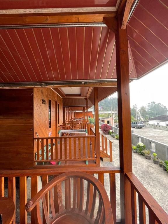 Balkón nebo terasa v ubytování Golden Orchid Villa