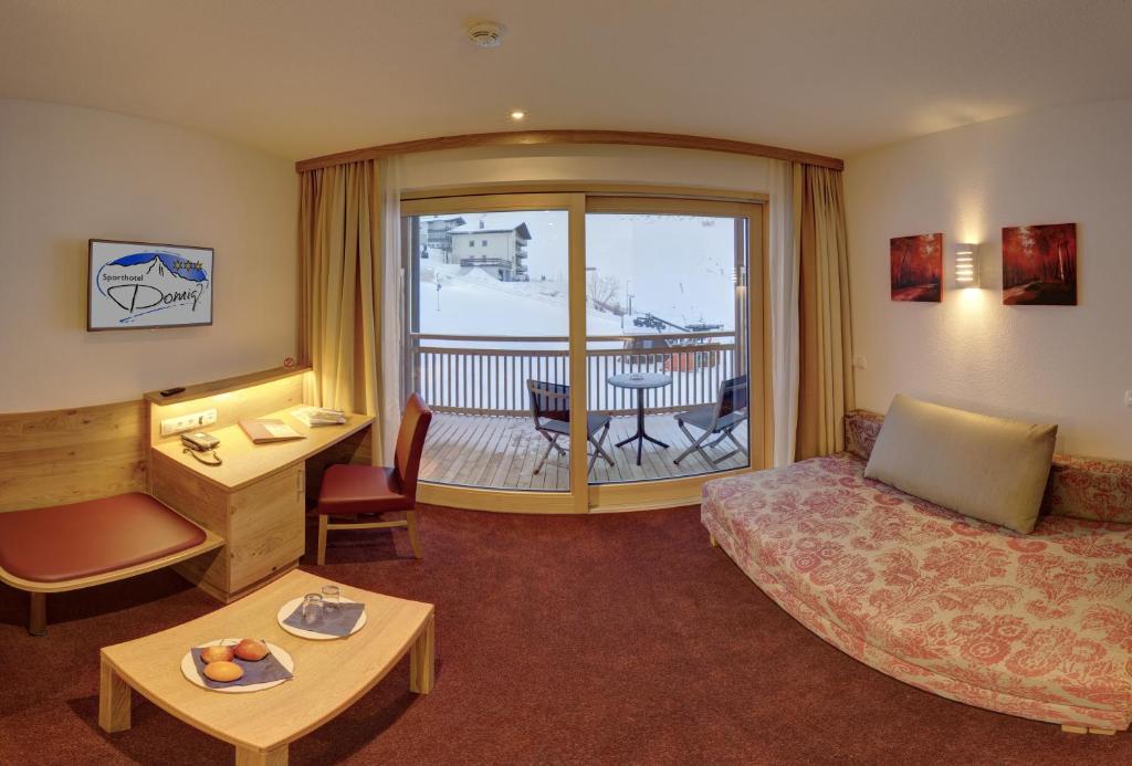 Posezení v ubytování Natur-Genuss-Hotel Sonnasita