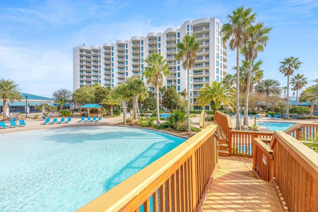Piscina a Marvelous 9th Floor Condo Gulf, Pool & Sunset View o a prop