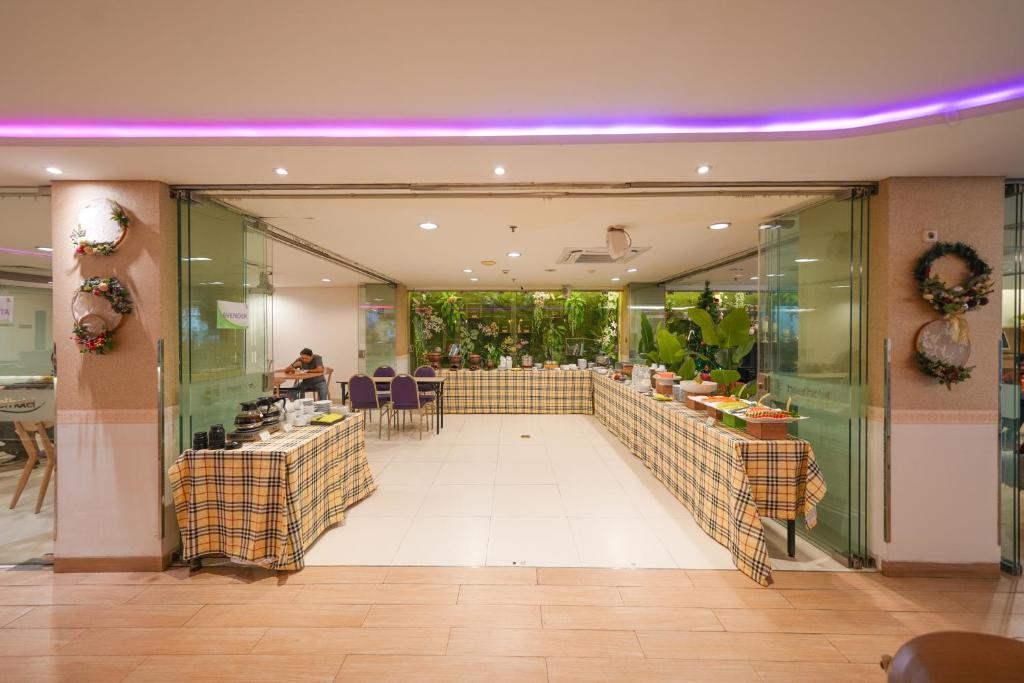 Vstupní hala nebo recepce v ubytování Heef Hotel