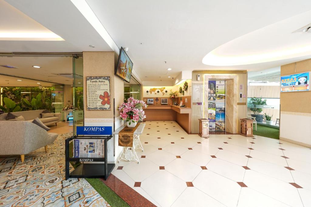 Vstupní hala nebo recepce v ubytování Heef Hotel