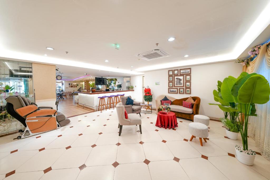 Posezení v ubytování Heef Hotel