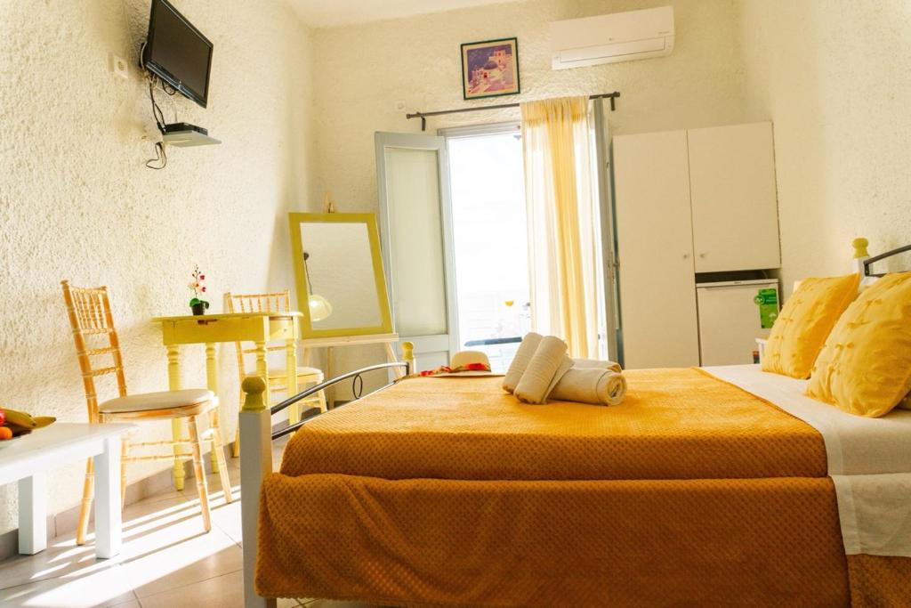 Uma cama ou camas num quarto em Smarula Villa