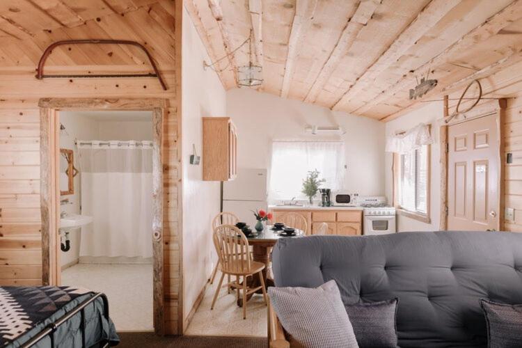 A seating area at 2408 - Oak Knoll ADA Studio #10 cabin