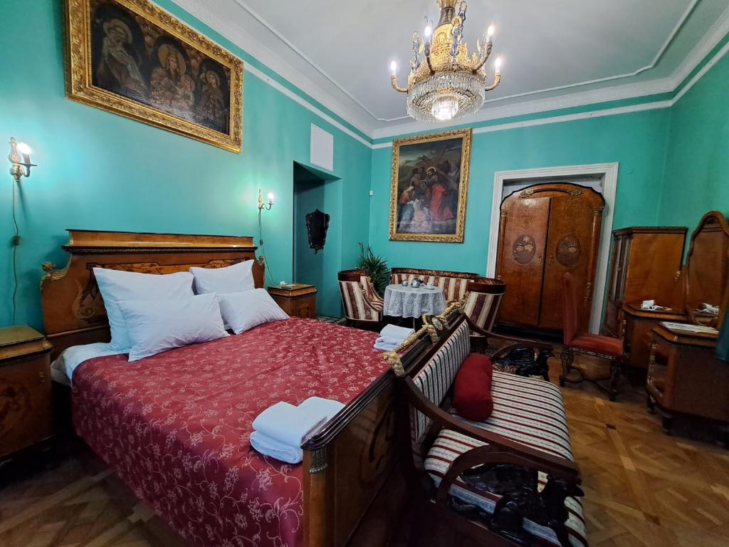 Вілла Графа - Deluxe Double Room With Balcony