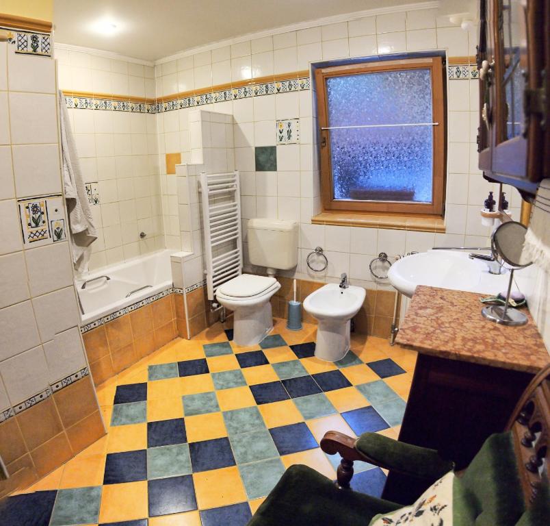 Vannituba majutusasutuses Guest House Bitter